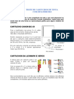 Teste Com Multimetro Varios Cartuchos