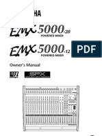 YAMAHA EMX5000E manual
