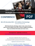 Conference Digital Engagement in Archaeology