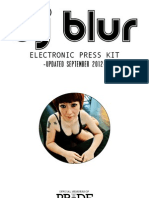 DJ Blur Press Kit Updated SEPT 2012 PDF