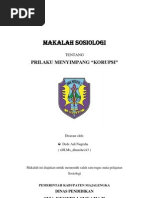 Download MAKALAH SOSIOLOGI tentang Korupsi by Dhan Shei Purna Karya Nugraha SN106899782 doc pdf