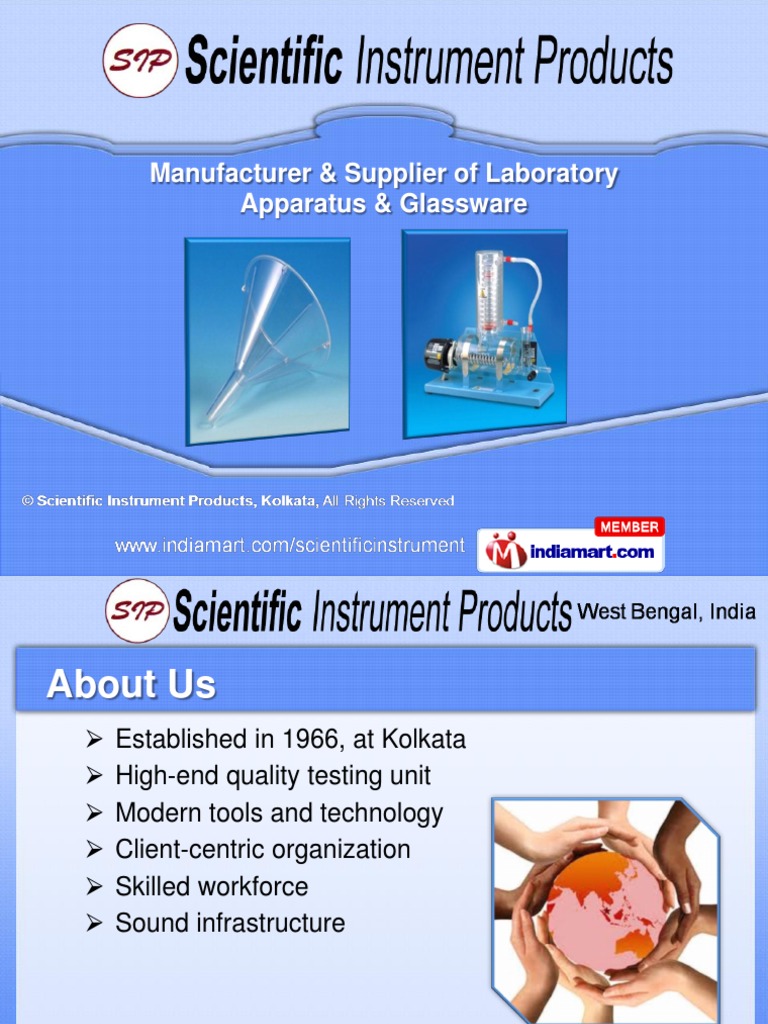 Scientific Instrument Products. West Bengal India | PDF