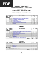 Control and Instrumentation