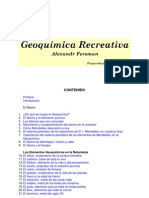 Fersman Geoquimica Recreativa Espanhol