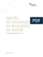 Livro 9 - Gestão do Trabalho e da Educação na Saúde