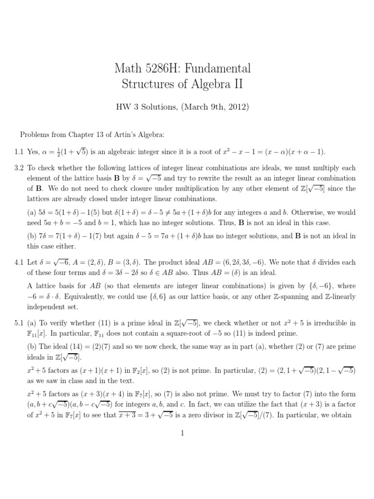 Sol 3 | PDF