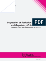 Inspection of Radiation Sources and Regulatory Enforcement: IAEA-TECDOC-1526