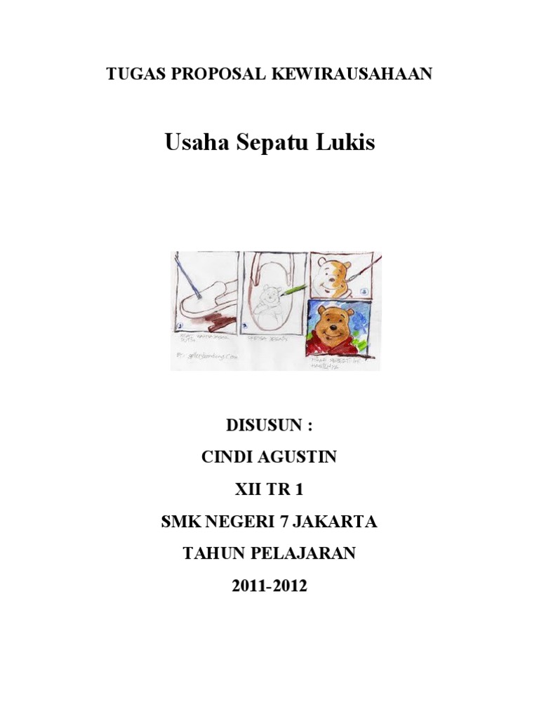 Contoh Kata Pengantar Proposal Usaha Makanan - Contoh 317