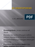 Aspek Gizi Hematopoieisis