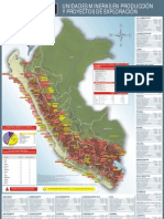 Mapa - Proyectos Mineros