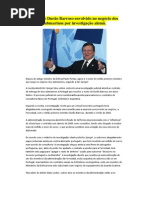 Nome de Durão Barroso envolvido no negócio dos submarinos por investigação alemã