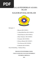 Download Makalah Seni Dalam Islam Kaligrafi by Harisya Muchni SN106924599 doc pdf