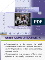 Unit 1: Communication in Business