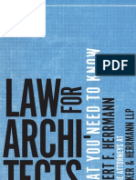 Law for Architects