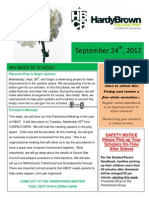 Newsletter - 9.24.12