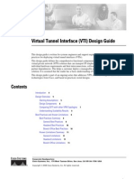 Virtual Tunnel Interface (VTI) Design Guide