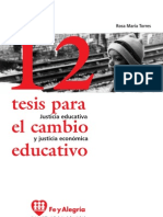 12tesis Cambio Educativo