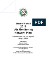 2011 Air Monitoring Network Plan Hawai