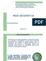 Rede Geográfica e Sistemas de Coordenadas