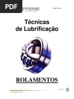 Lubrificacao de Rolamentos