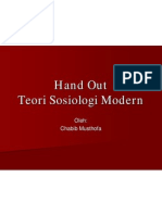 Hand Out Teori Sos Modern PDF