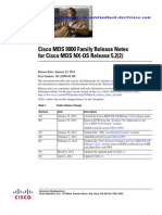 Cisco 5.2.2 Release Notes
