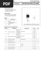 2SA1006 2SA1006A 2SA1006B: Silicon PNP Power Transistors