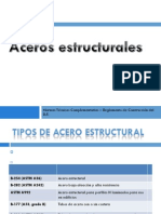 1° Aceros Estructurales