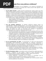 Roteiro Google Docs