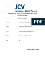 Anamnesis Del Caso Clinico Diagnostico