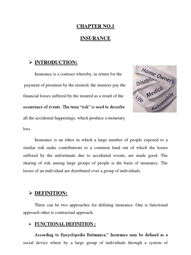 Art Insurance PDF Insurance Life Insurance