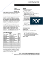 ISL6565A, ISL6565B: Multi-Phase PWM Controller With Precision R or DCR Current Sensing For VR10.X Application Features