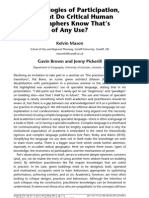 Mason Et Al., Epistemologies of Participation - 4pp - TP