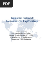 Teknik Eksplorasi-Eksplorasi Geokimia