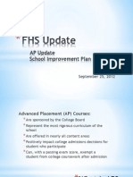 FHS Update 9-25-12 Final