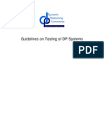 Guidelines On Testing DP Systems