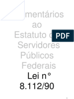Lei8112.90-EstatutoComentadoProf.FelipeVieira