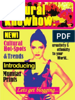 'The Cultural Knowhow' Front Cover (Issue 1)