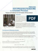 Process Direct Measurement of Respiratory Quotient (RQ) in Fermentation Processes