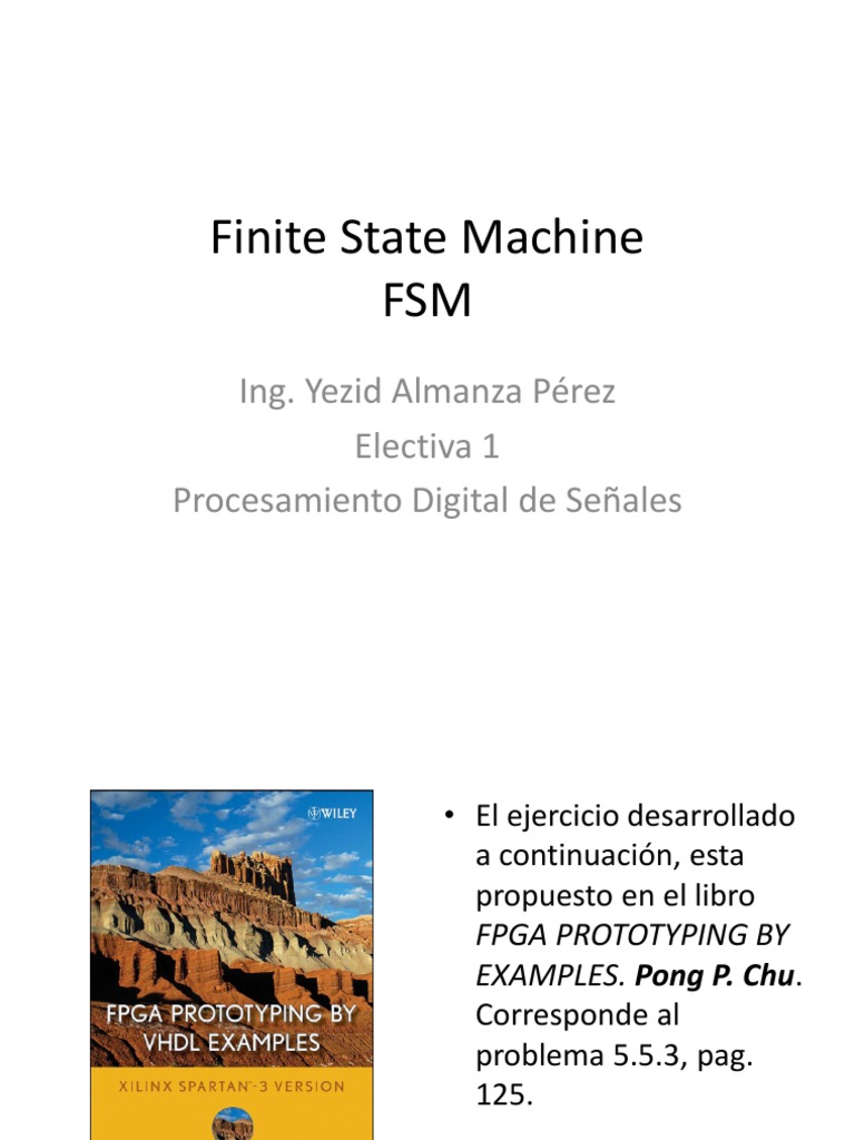 Contador de Ocupación con FSM | PDF | Electrónica digital | Ingenieria ...