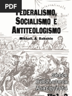 Federalismo, socialismo e antiteologismo - Mikhail Bakunin
