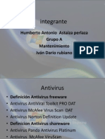 Diapositivas de Antivirus