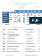 Rev-1 2nd Year 4 Trimester Timetable