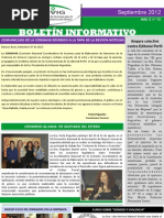 CONSAVIG Boletin Septiembre