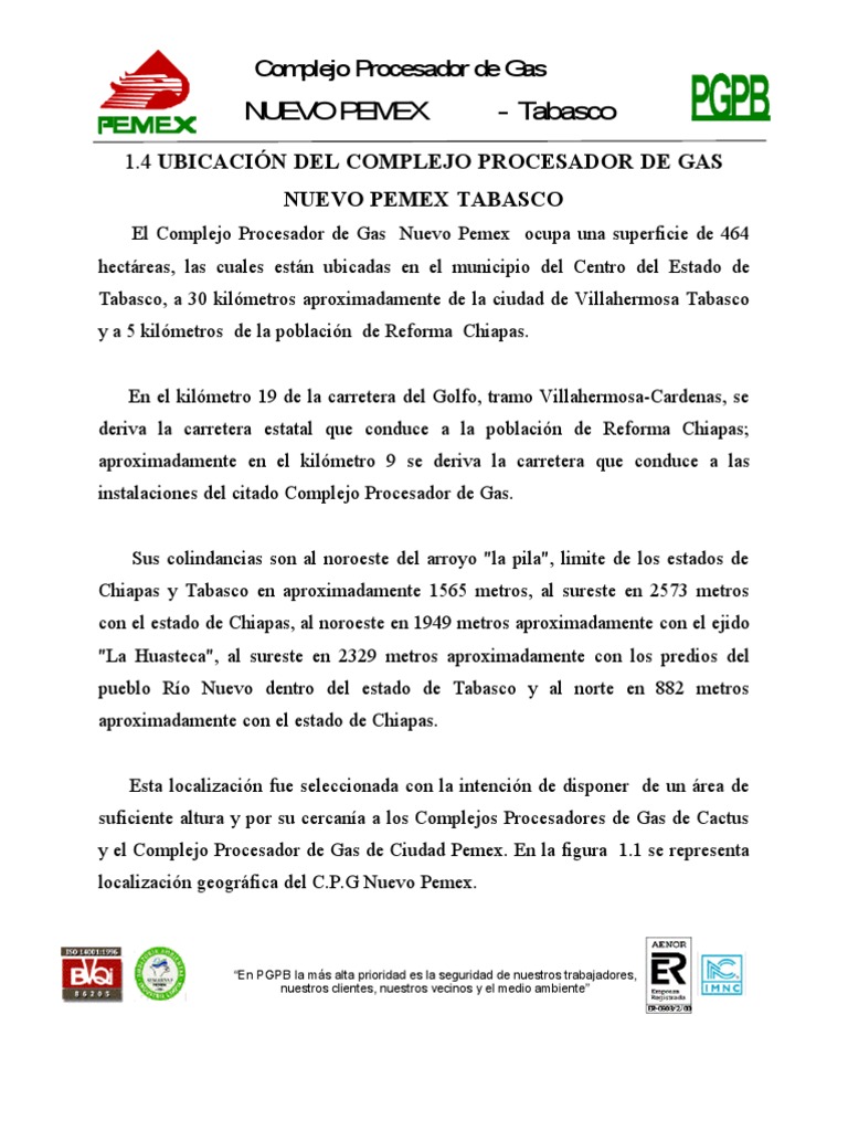 Nuevo Pemex | PDF | Gas natural | Gas de petróleo licuado