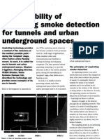 The Suitability of Aspirating Smoke Detection for Tunnels