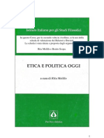 Rita Melillo - Etica e Politica Oggi, 1998, PPE, Pp195