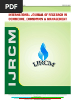 3. July 2012-International Journal of Research in Commerce, Economics & Management