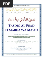 Download Tasdiq Al-Fuad Fi Mabda Wa Maad by Jalalludin Ahmad Ar-Rowi SN107078251 doc pdf