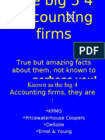 Shocking Facts About Big 4 Accounting Firms